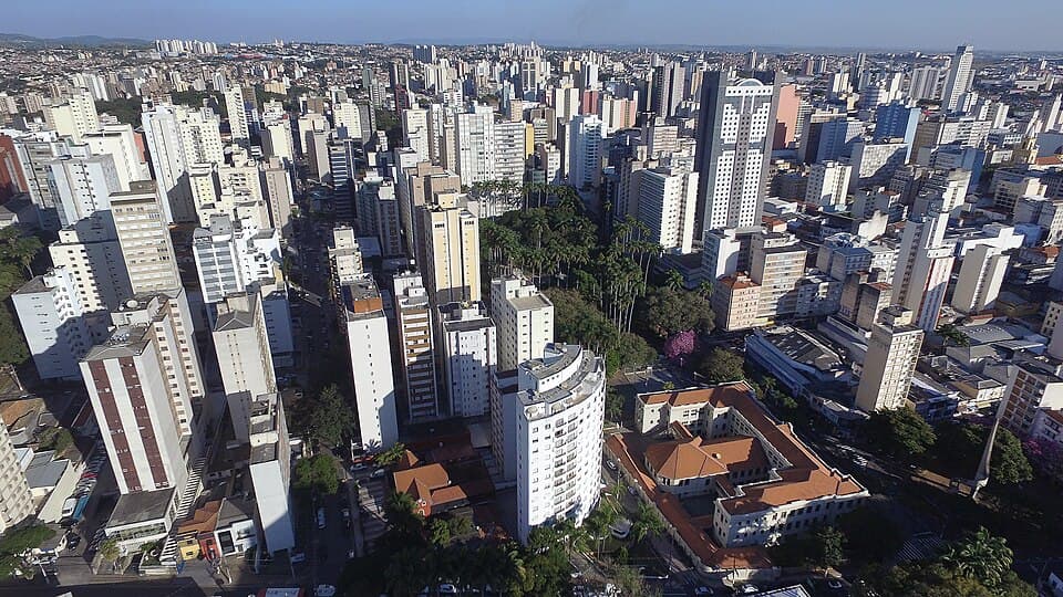 Vista de Campinas, SP